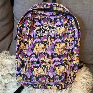 Vans Disney villains backpack